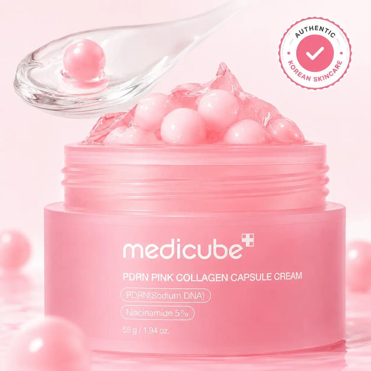 Medicube PDRN Pink Collagen Capsule Cream